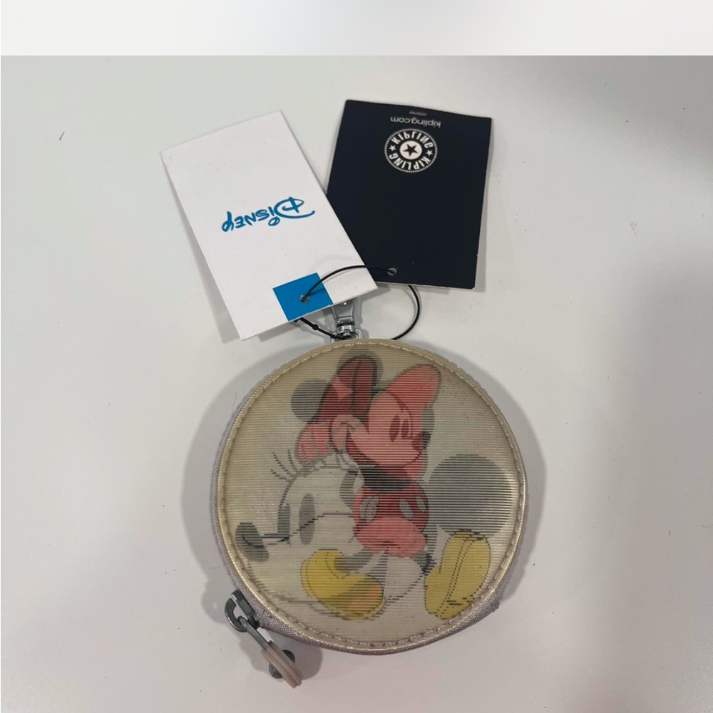 Kipling Disney's Minnie Mouse And Mickey Mouse Marguerite Round Case Mouse Crush